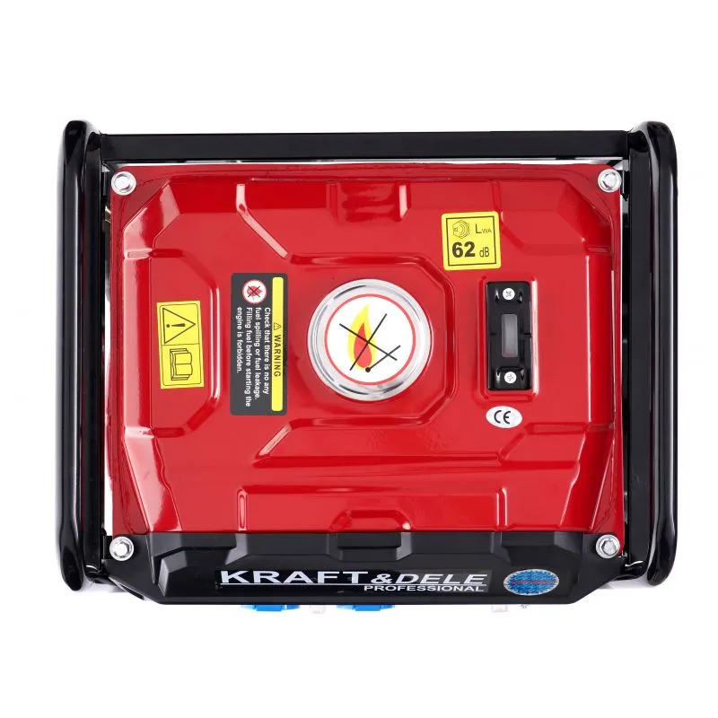 Бензиновый генератор Kraft&Dele KD150 1500W 12V/230V